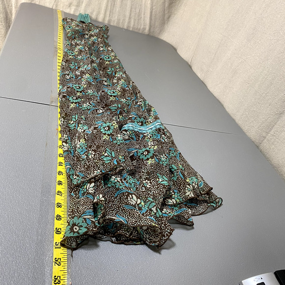 Vtg Believe Y2K Babydoll Maxi Dress Size 6 Asymmetric Fairy Whimsigoth Grunge - Picture 13 of 15